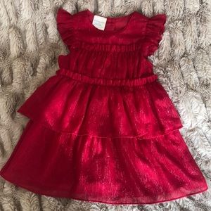 First Impressions, 24 months, red holiday dress